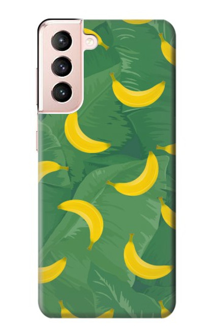 S3286 Banana Fruit Pattern Case For Samsung Galaxy S21 5G