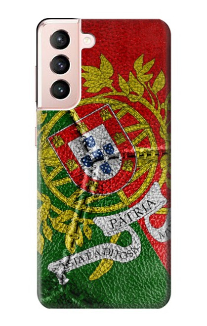 S3300 Portugal Flag Vintage Football Graphic Case For Samsung Galaxy S21 5G