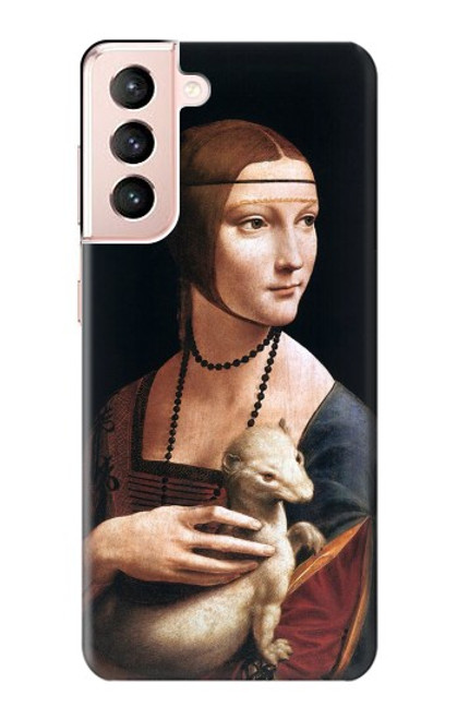 S3471 Lady Ermine Leonardo da Vinci Case For Samsung Galaxy S21 5G