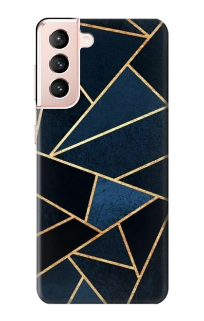 S3479 Navy Blue Graphic Art Case For Samsung Galaxy S21 5G