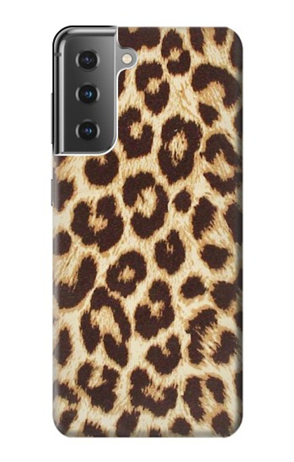 S2204 Leopard Pattern Graphic Printed Case For Samsung Galaxy S21 Plus 5G, Galaxy S21+ 5G