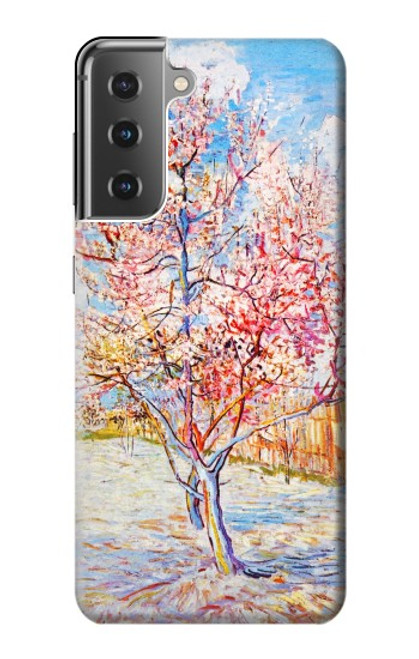 S2450 Van Gogh Peach Tree Blossom Case For Samsung Galaxy S21 Plus 5G, Galaxy S21+ 5G