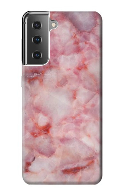 S2843 Pink Marble Texture Case For Samsung Galaxy S21 Plus 5G, Galaxy S21+ 5G