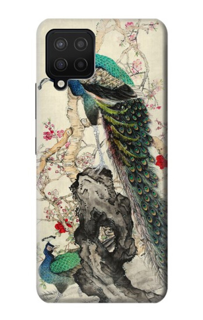 S2086 Peacock Painting Case For Samsung Galaxy A12