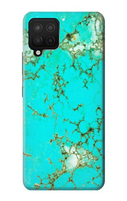 S2377 Turquoise Gemstone Texture Graphic Printed Case For Samsung Galaxy A12