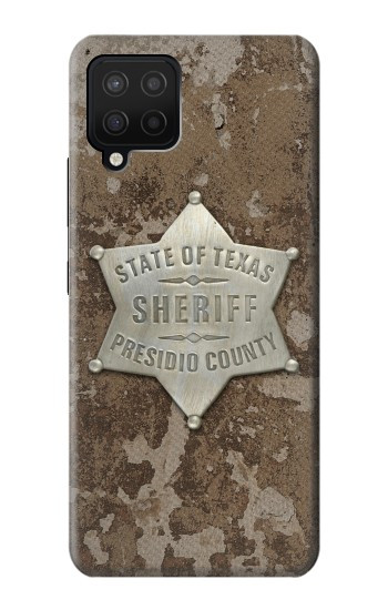 S2868 Texas Presidio County Sheriff Badge Case For Samsung Galaxy A12