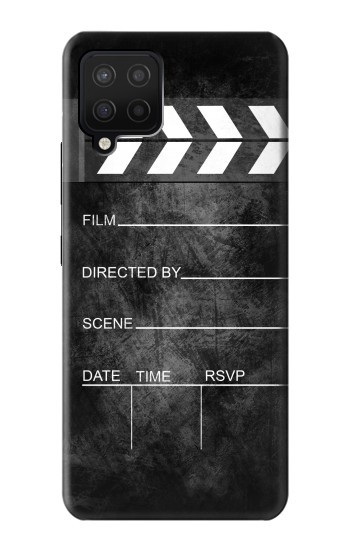S2919 Vintage Director Clapboard Case For Samsung Galaxy A12