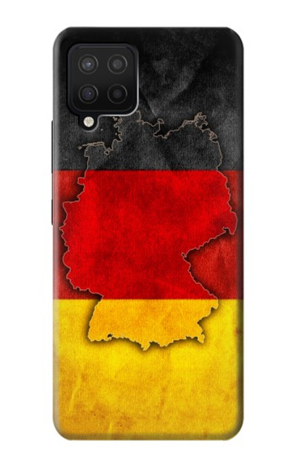 S2935 Germany Flag Map Case For Samsung Galaxy A12