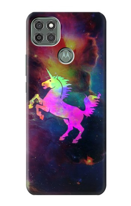 S2486 Rainbow Unicorn Nebula Space Case For Motorola Moto G9 Power