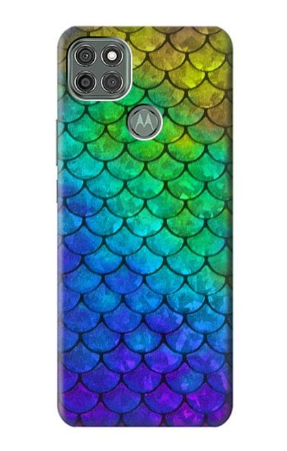 S2930 Mermaid Fish Scale Case For Motorola Moto G9 Power