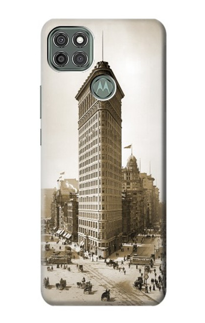 S3046 Old New York Flatiron Building Case For Motorola Moto G9 Power