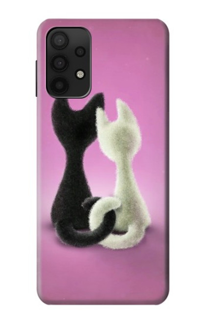 S1832 Love Cat Case For Samsung Galaxy A32 5G