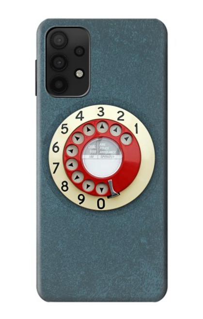 S1968 Rotary Dial Telephone Case For Samsung Galaxy A32 5G