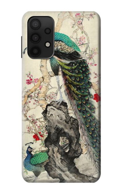 S2086 Peacock Painting Case For Samsung Galaxy A32 5G