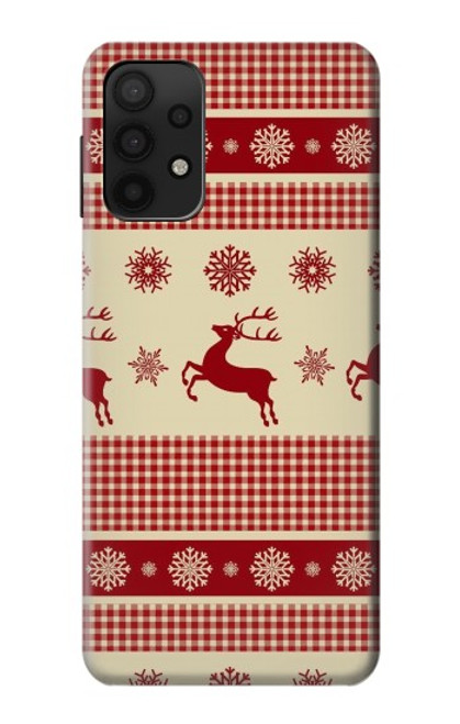 S2310 Christmas Snow Reindeers Case For Samsung Galaxy A32 5G