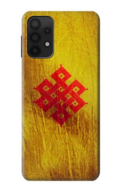 S2318 Eternal Knot Buddhist Spiritual Meditation Case For Samsung Galaxy A32 5G