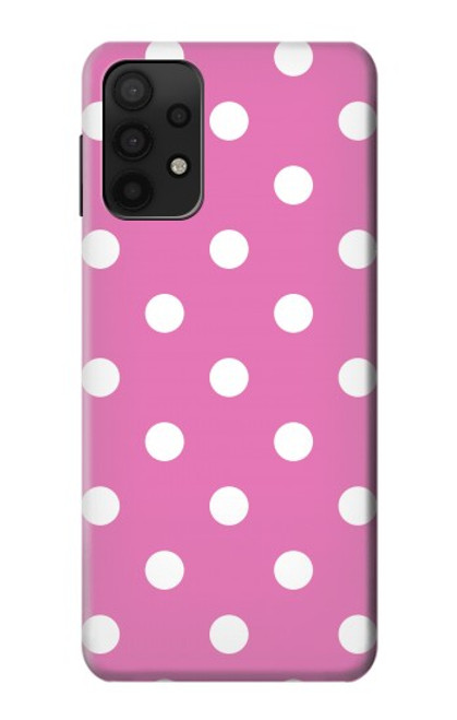 S2358 Pink Polka Dots Case For Samsung Galaxy A32 5G