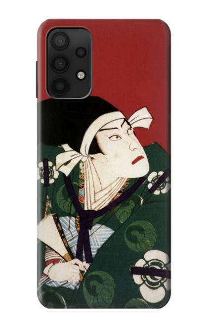 S2498 Japan Art Toyohara Kunichika Case For Samsung Galaxy A32 5G