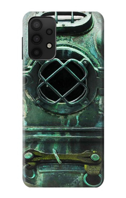 S2632 Antique Vintage Deep Sea Diver Helmet Case For Samsung Galaxy A32 5G