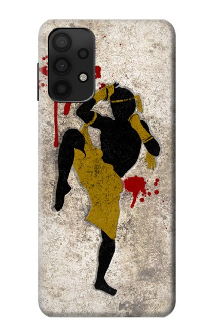 S2635 Muay Thai Kickboxing Fight Blood Case For Samsung Galaxy A32 5G