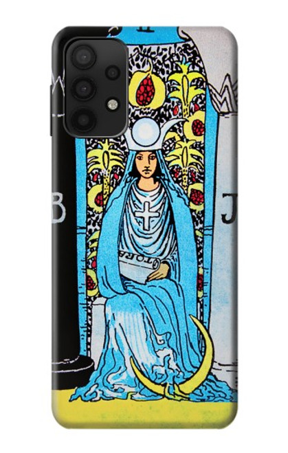 S2837 The High Priestess Vintage Tarot Card Case For Samsung Galaxy A32 5G