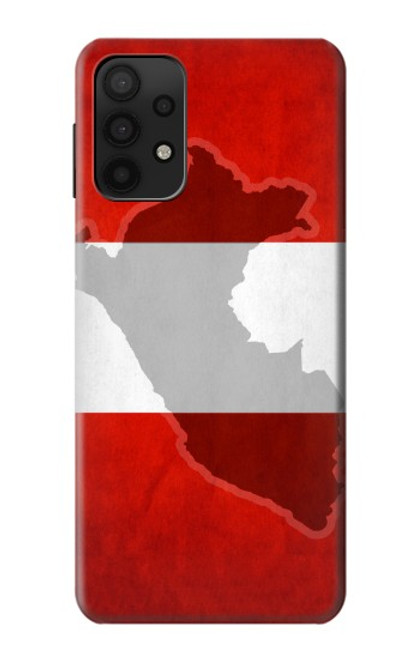 S3018 Peru Flag Case For Samsung Galaxy A32 5G