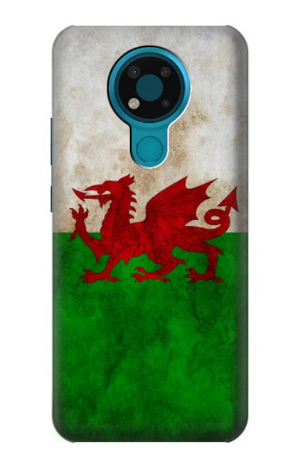 S2976 Wales Football Soccer Flag Case For Nokia 3.4