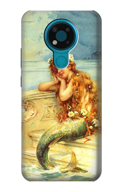 S3184 Little Mermaid Painting Case For Nokia 3.4