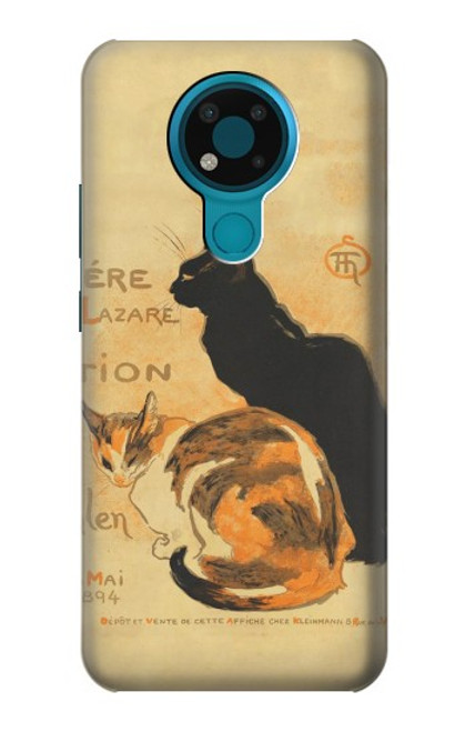 S3229 Vintage Cat Poster Case For Nokia 3.4