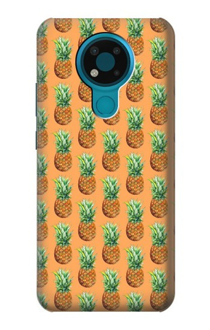 S3258 Pineapple Pattern Case For Nokia 3.4