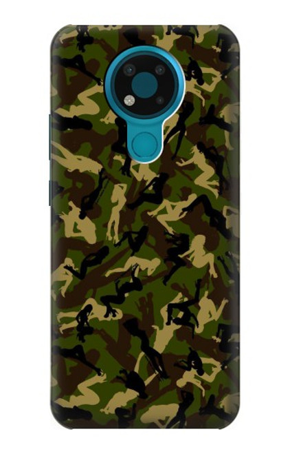 S3356 Sexy Girls Camo Camouflage Case For Nokia 3.4