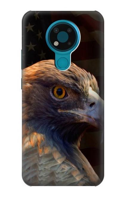 S3376 Eagle American Flag Case For Nokia 3.4