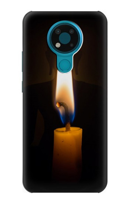 S3530 Buddha Candle Burning Case For Nokia 3.4