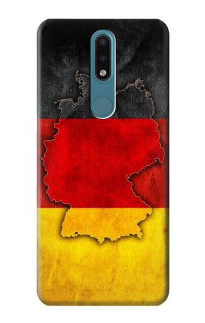 S2935 Germany Flag Map Case For Nokia 2.4
