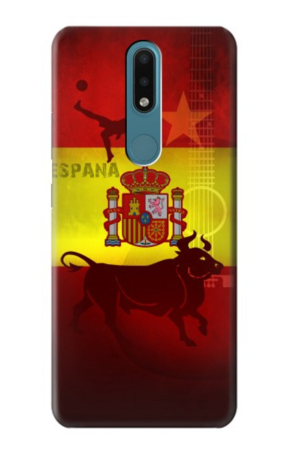 S2984 Spain Football Soccer Case For Nokia 2.4