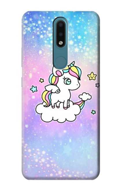 S3256 Cute Unicorn Cartoon Case For Nokia 2.4