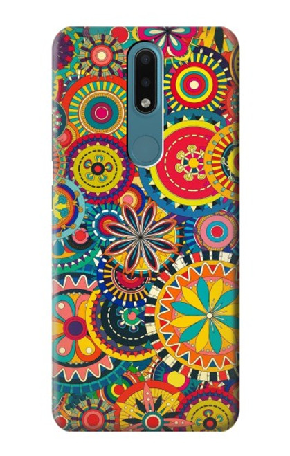 S3272 Colorful Pattern Case For Nokia 2.4