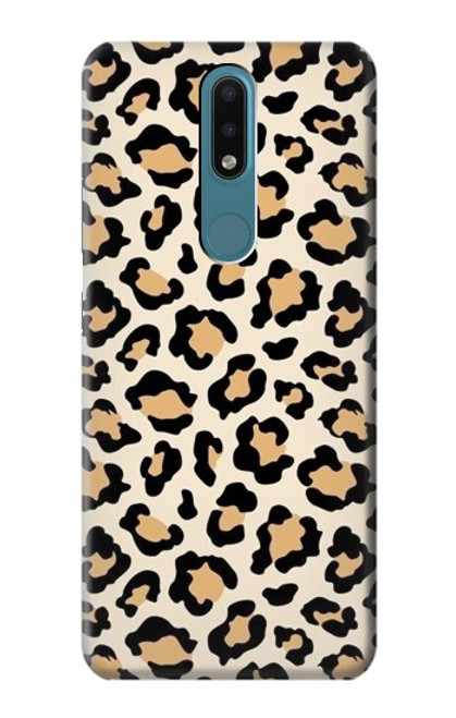 S3374 Fashionable Leopard Seamless Pattern Case For Nokia 2.4