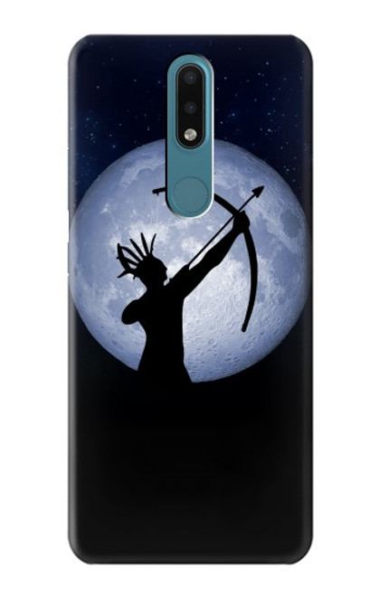 S3489 Indian Hunter Moon Case For Nokia 2.4