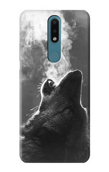 S3505 Wolf Howling Case For Nokia 2.4