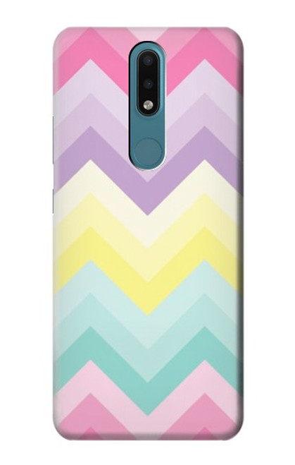 S3514 Rainbow Zigzag Case For Nokia 2.4