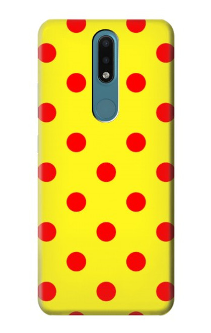 S3526 Red Spot Polka Dot Case For Nokia 2.4