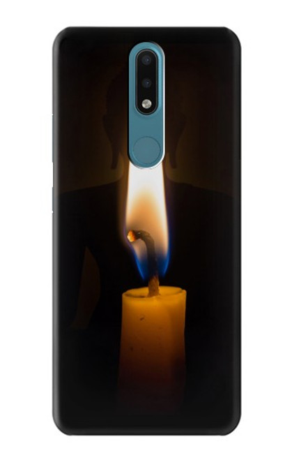 S3530 Buddha Candle Burning Case For Nokia 2.4