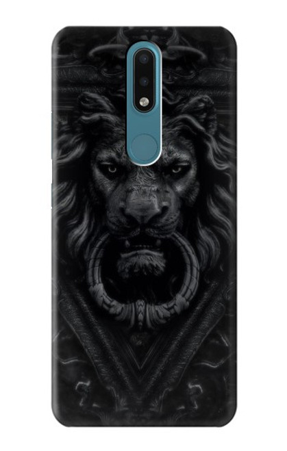 S3619 Dark Gothic Lion Case For Nokia 2.4