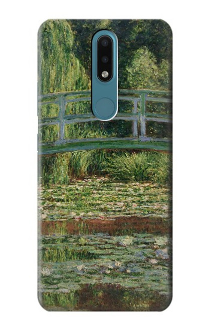 S3674 Claude Monet Footbridge and Water Lily Pool Case For Nokia 2.4
