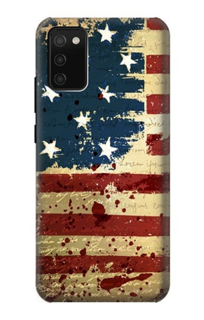 S2349 Old American Flag Case For Samsung Galaxy A02s, Galaxy M02s