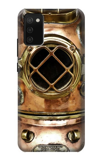 S2412 Vintage Deep Sea Diving Helmet Case For Samsung Galaxy A02s, Galaxy M02s