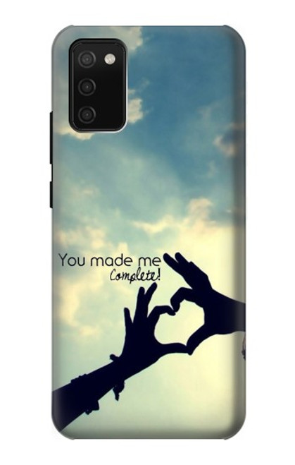 S2640 You Made Me Complete Love Case For Samsung Galaxy A02s, Galaxy M02s