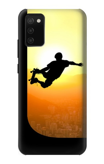 S2676 Extreme Skateboard Sunset Case For Samsung Galaxy A02s, Galaxy M02s