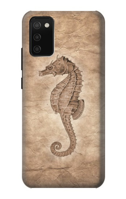 S3214 Seahorse Skeleton Fossil Case For Samsung Galaxy A02s, Galaxy M02s